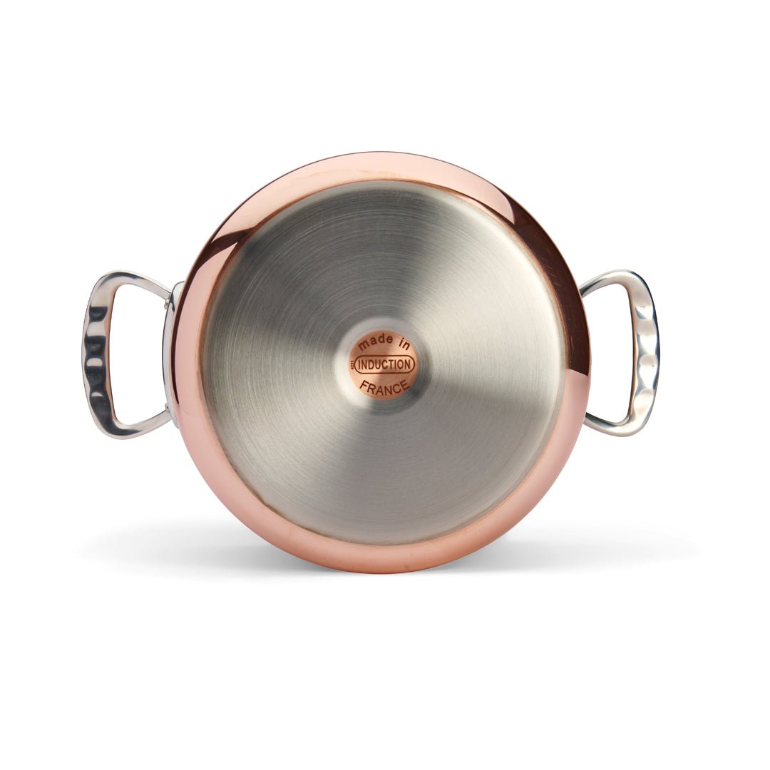 De Buyer Prima Matera 24cm High Stewpan with Lid | Steel Handle - Simmer and Slice
