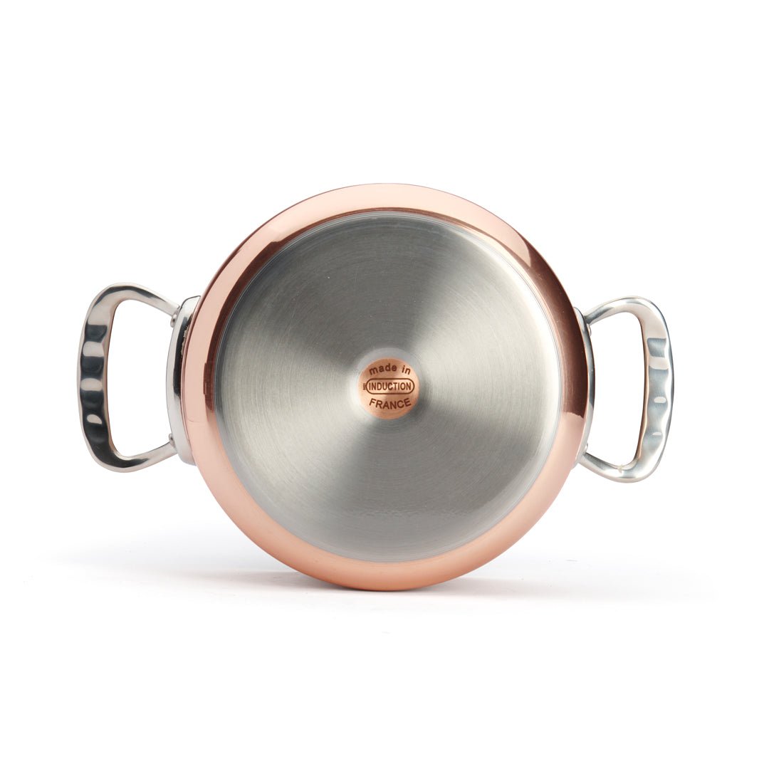 De Buyer Prima Matera 24cm Stewpan with Lid | Steel Handle - Simmer and Slice