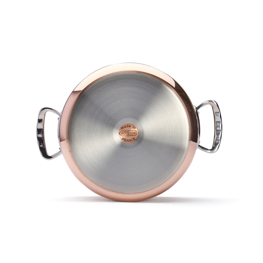 De Buyer Prima Matera 28cm Stewpan with Lid | Steel Handle - Simmer and Slice