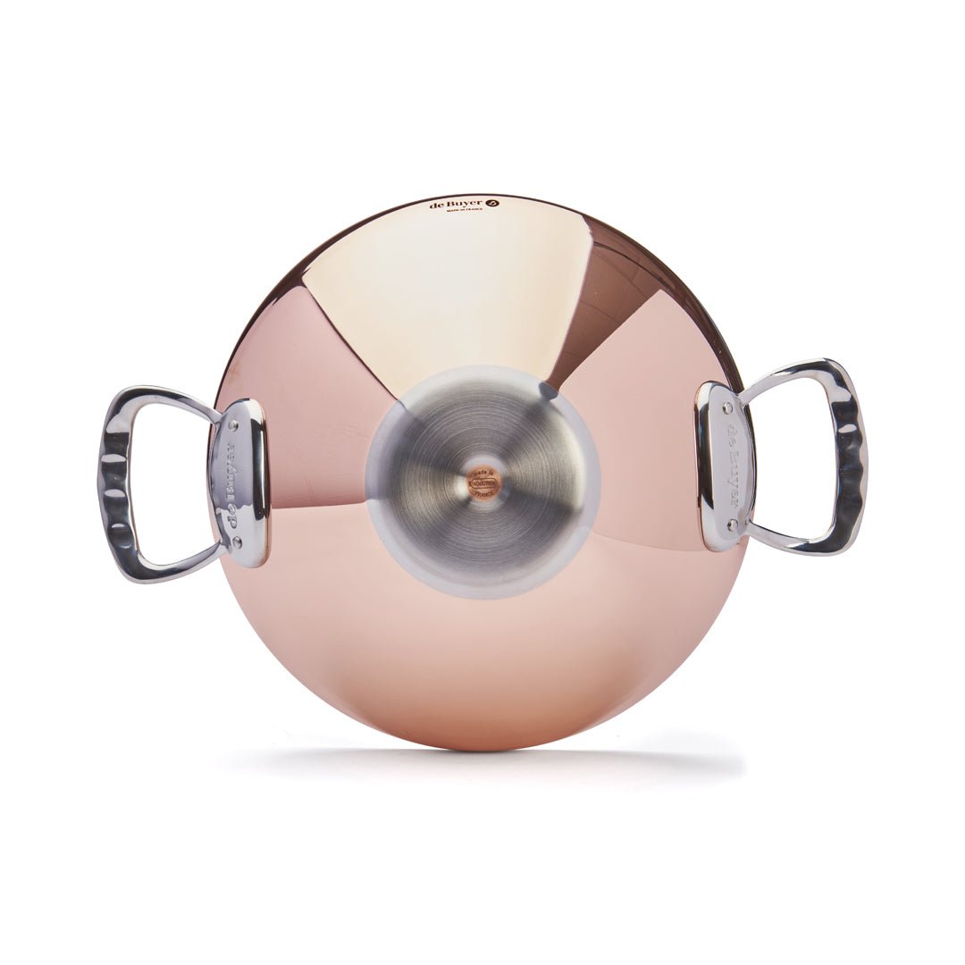 De Buyer Prima Matera 32cm Wok | Steel Handle - Simmer and Slice