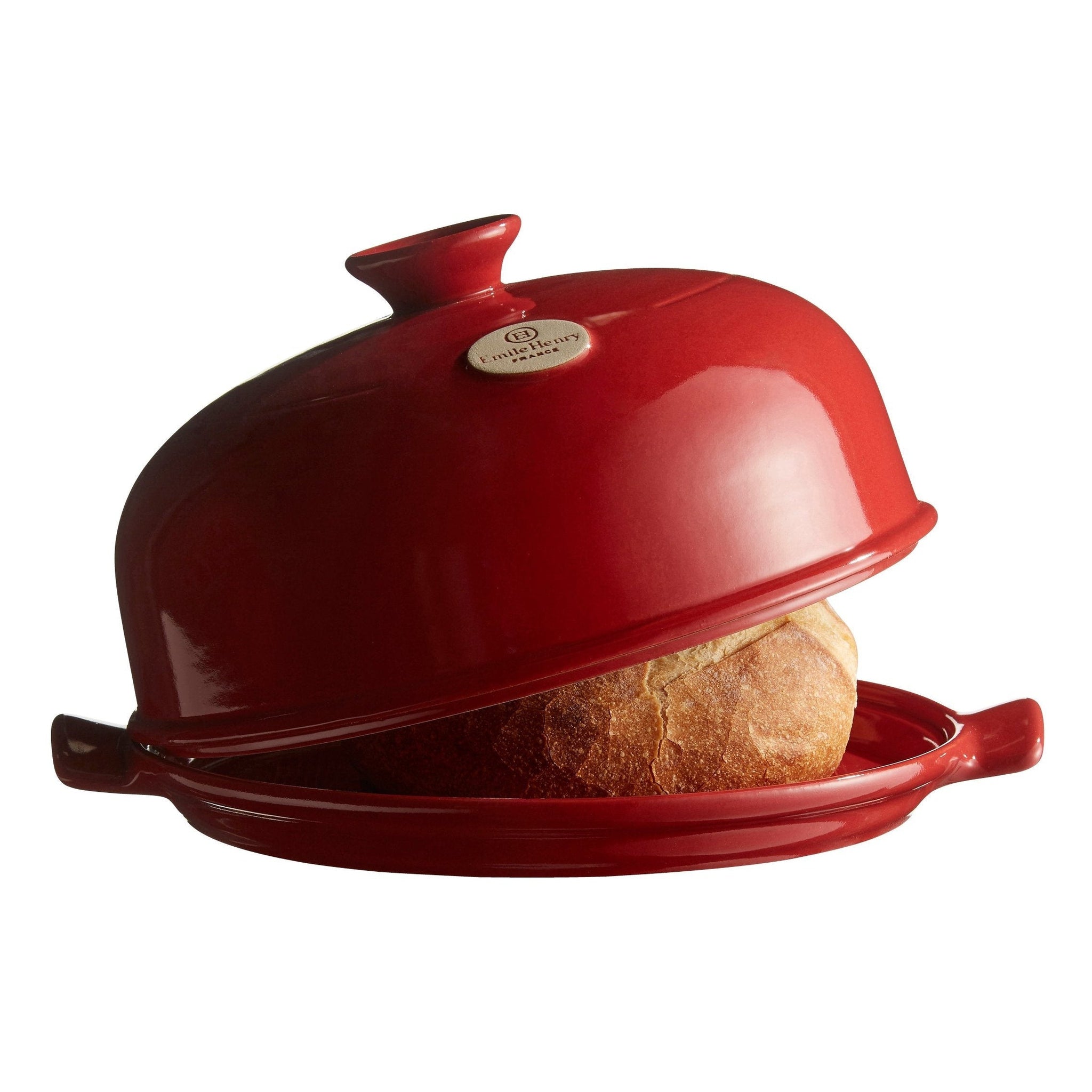Emile Henry Bread Cloche Burgundy 34cm x 28.5cm - Simmer and Slice