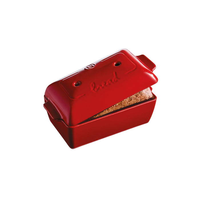 Emile Henry Bread Loaf Baker Burgundy 28cm x 13cm - Simmer and Slice