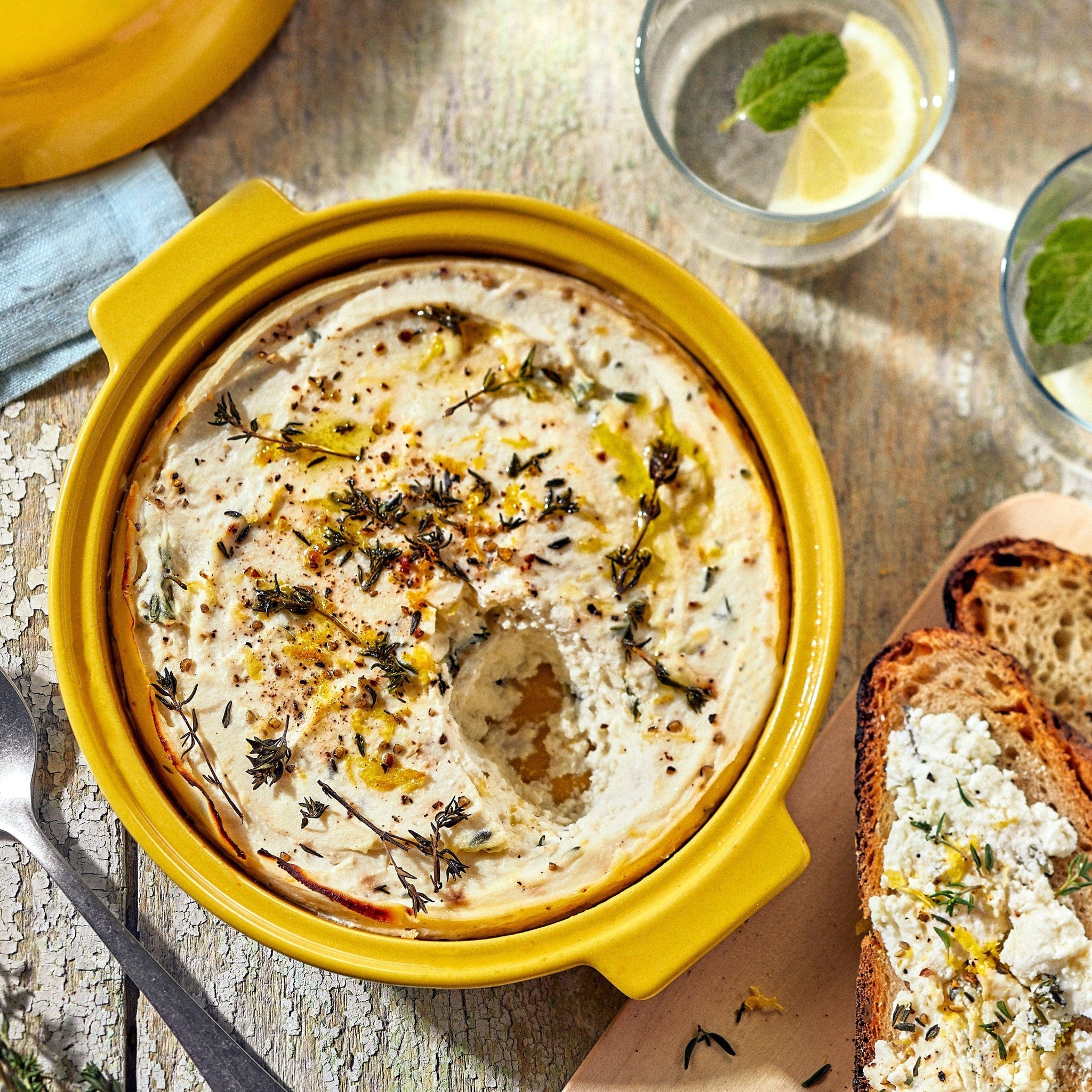 Emile Henry Cheese Baker Provence Yellow - Simmer and Slice