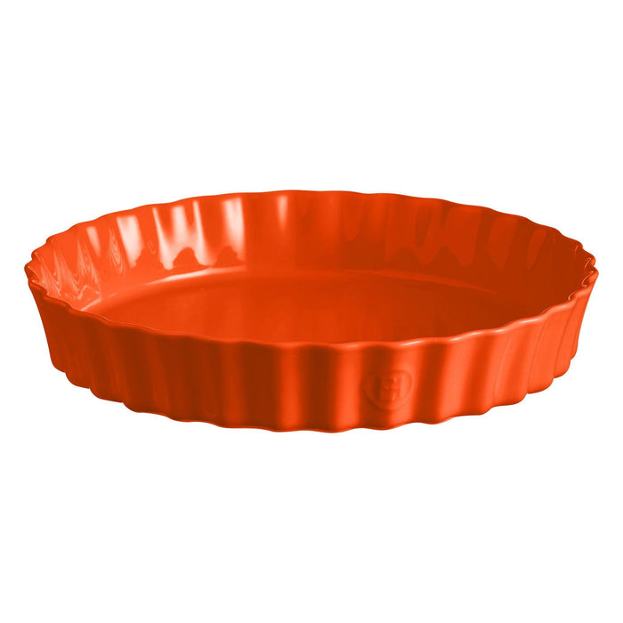 Emile Henry Deep Flan Dish in Toscane 28cm - Simmer and Slice