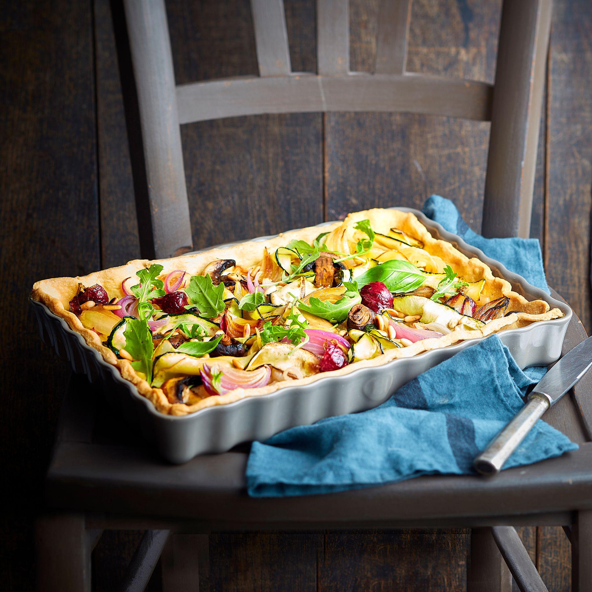 Emile Henry Deep Rectangular Tart Dish Flour - Simmer and Slice