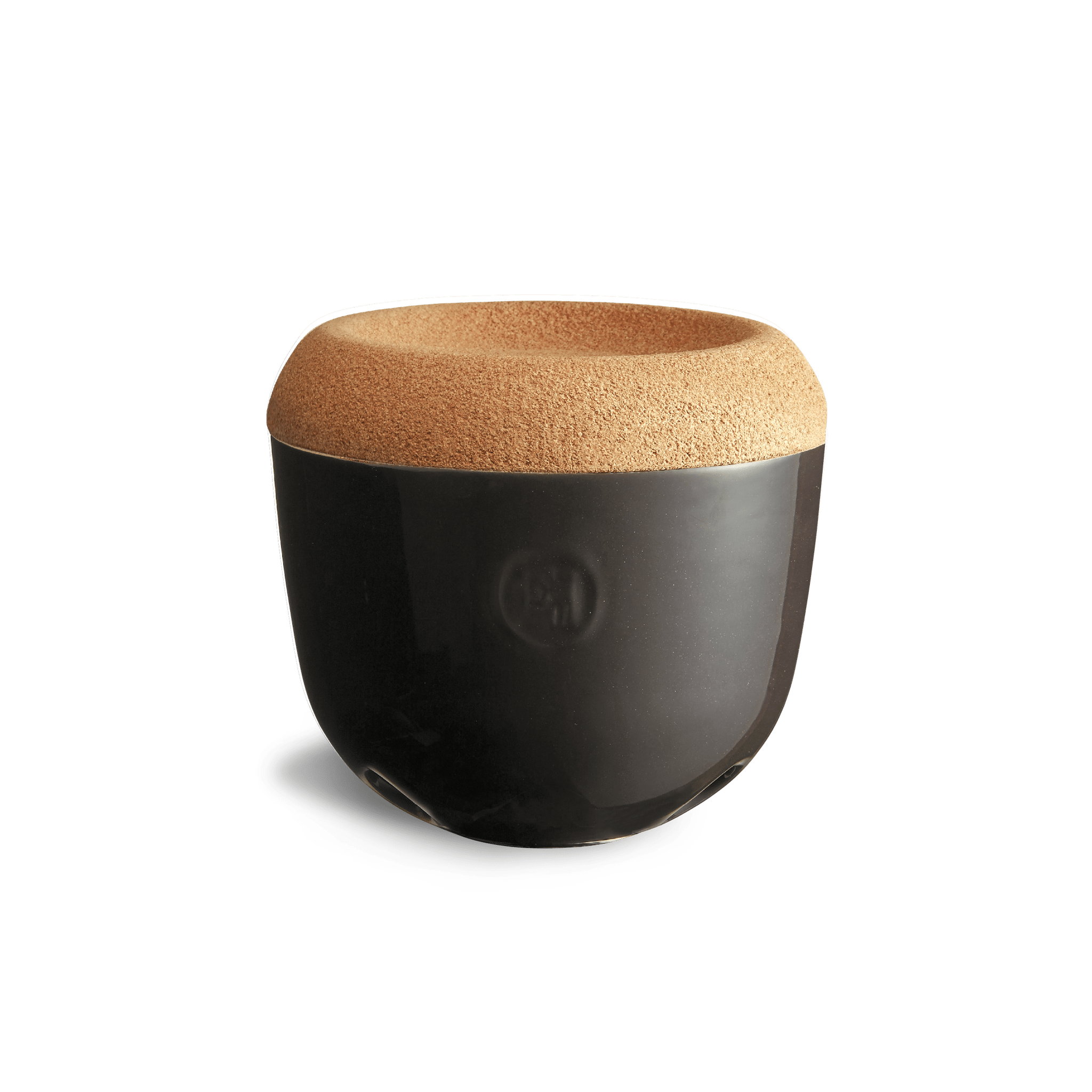 Emile Henry Garlic Pot Black Truffle - Simmer and Slice