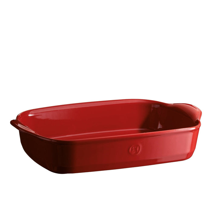 Emile Henry Rectangular Oven Dish Burgundy 36.5cm x 23.5cm - Simmer and Slice