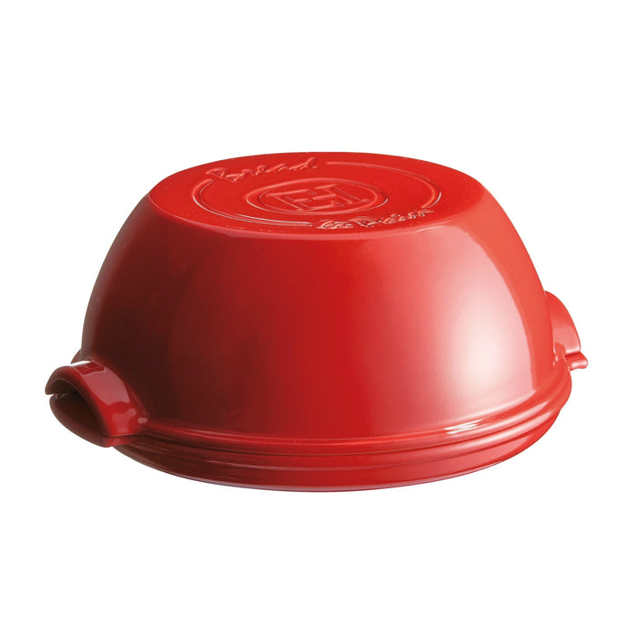 Emile Henry Round Bread Baker Burgundy 32.5cm x 30cm - Simmer and Slice