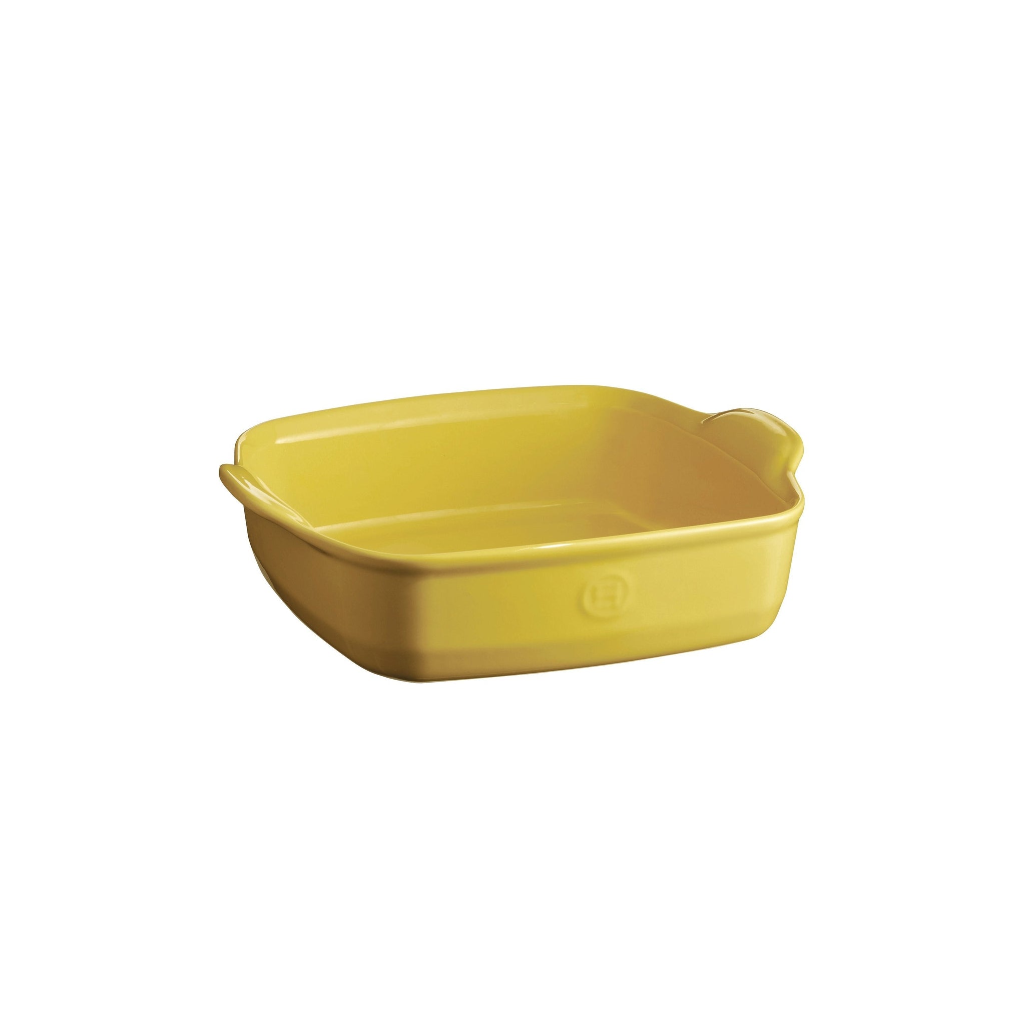 Emile Henry Square Oven Dish Provence Yellow 28cm x 24cm - Simmer and Slice
