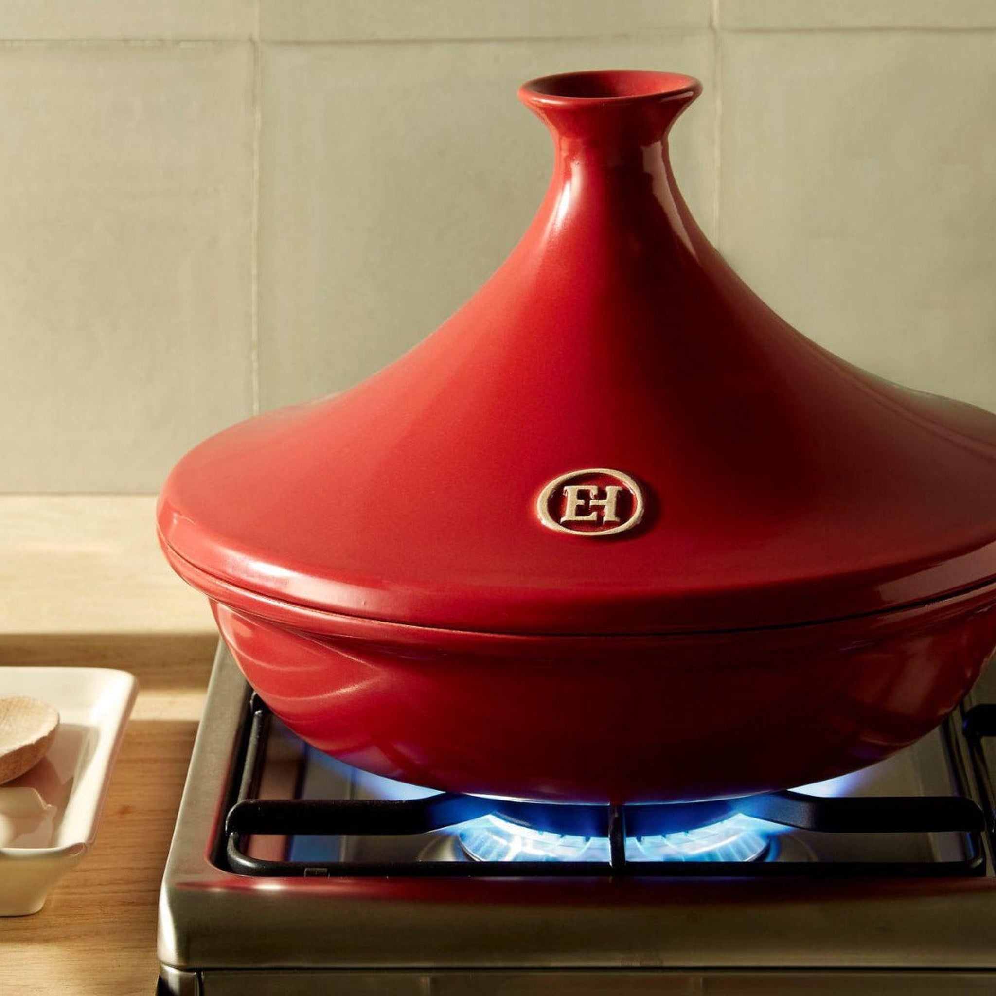 Emile Henry Tagine Burgundy 27cm - Simmer and Slice