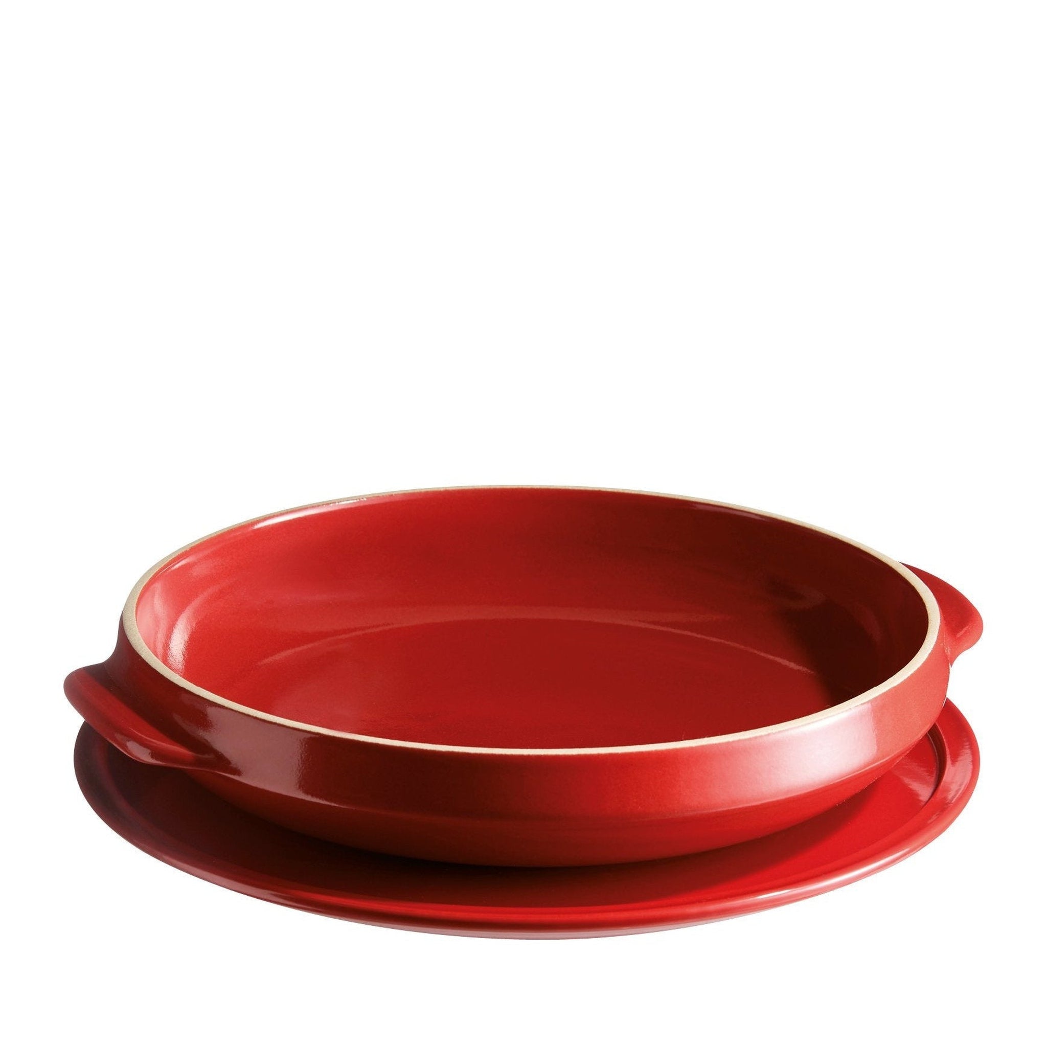 Emile Henry Tarte Tatin Set Burgundy 28cm dia. - Simmer and Slice