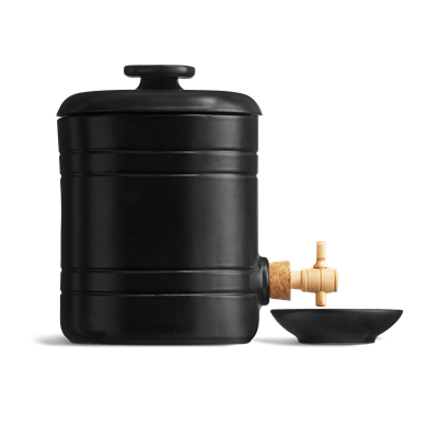 Emile Henry Vinegar Pot - Black Truffle - Simmer and Slice