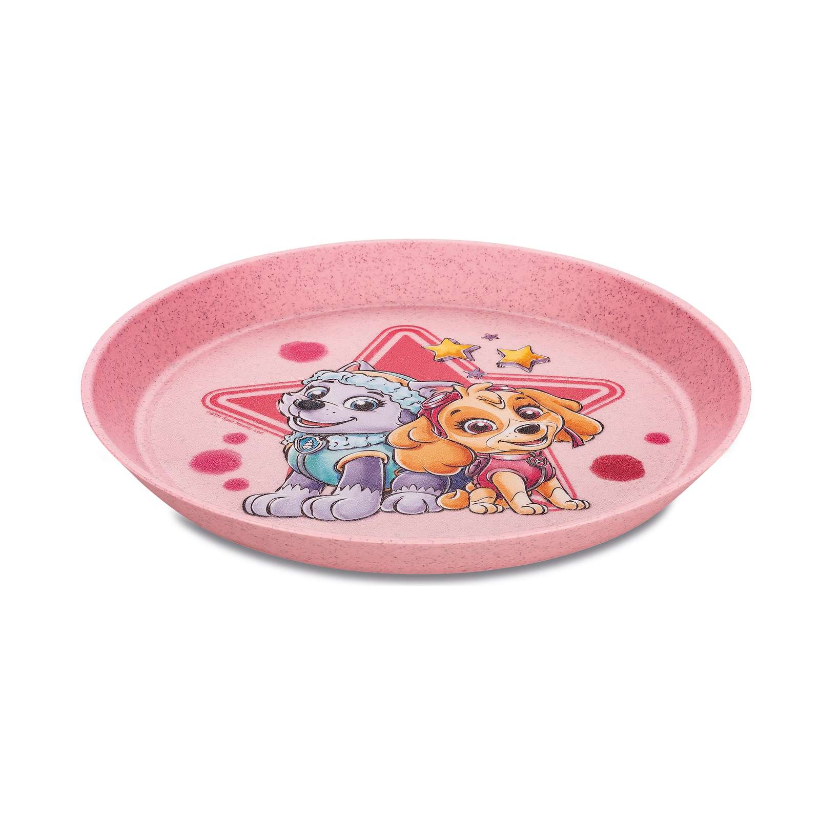 Koziol Connect Paw Patrol 3pc Tableware Set - Organic Pink - Simmer and Slice