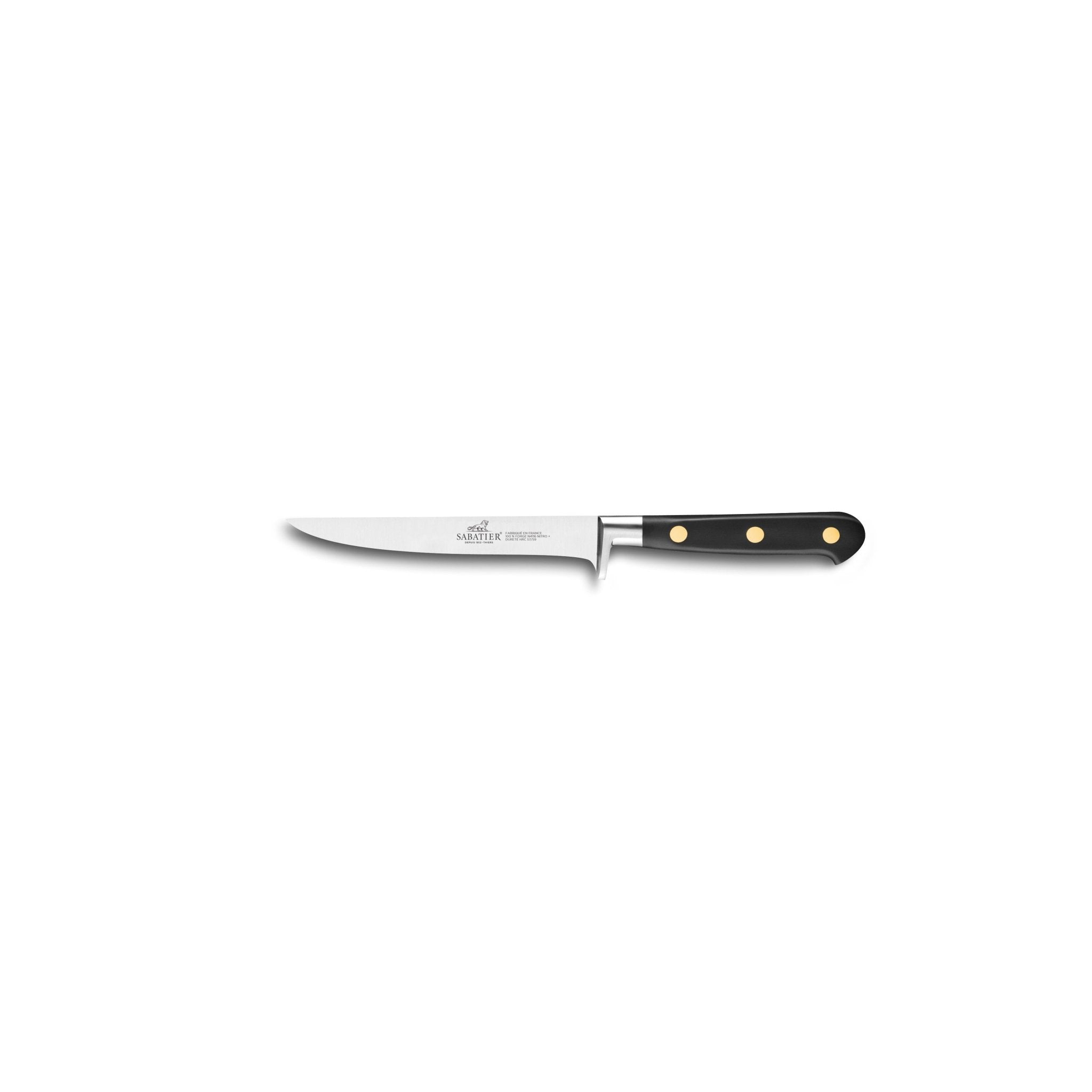 Lion Sabatier Boning Knife 13cm - Ideal Brass - Simmer and Slice