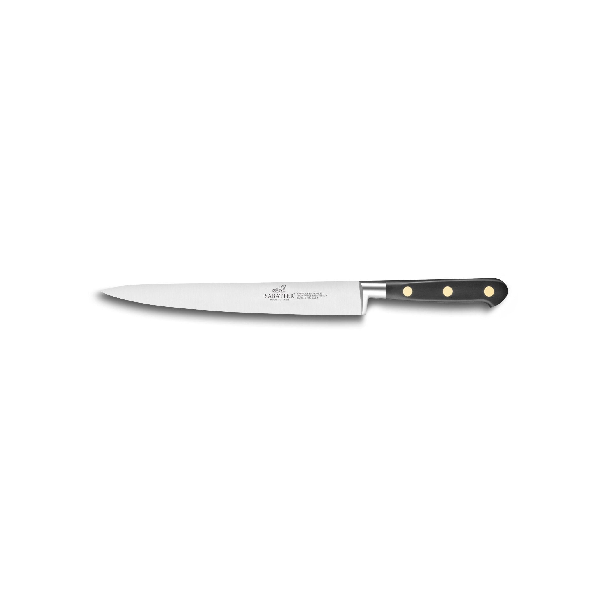 Lion Sabatier Slicing Knife 20cm - Ideal Brass - Simmer and Slice