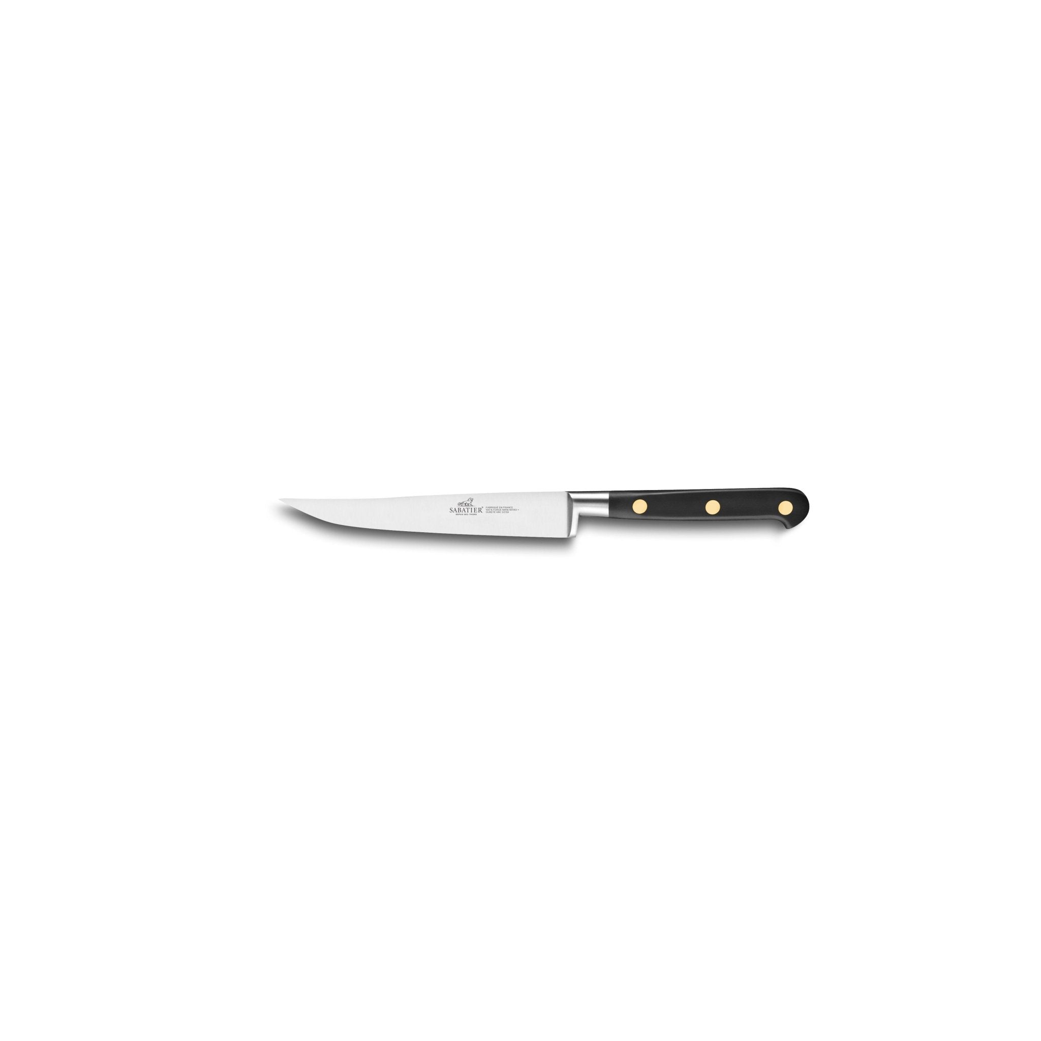 Lion Sabatier Steak Knife 13cm - Ideal Brass - Simmer and Slice