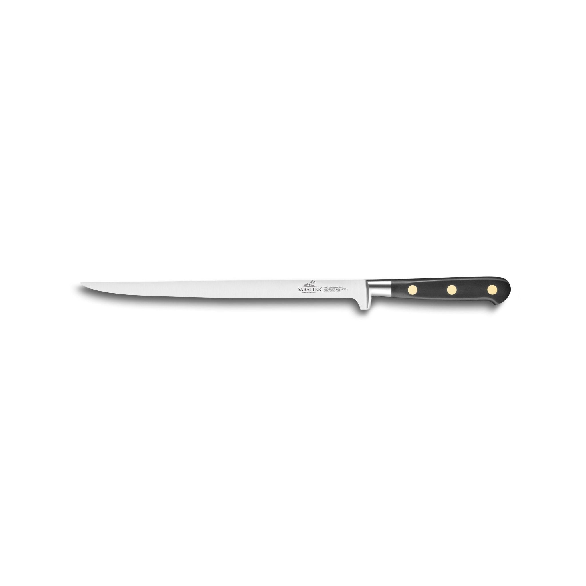 Lion Sabatier Swedish Salmon Knife 22cm - Ideal Brass - Simmer and Slice