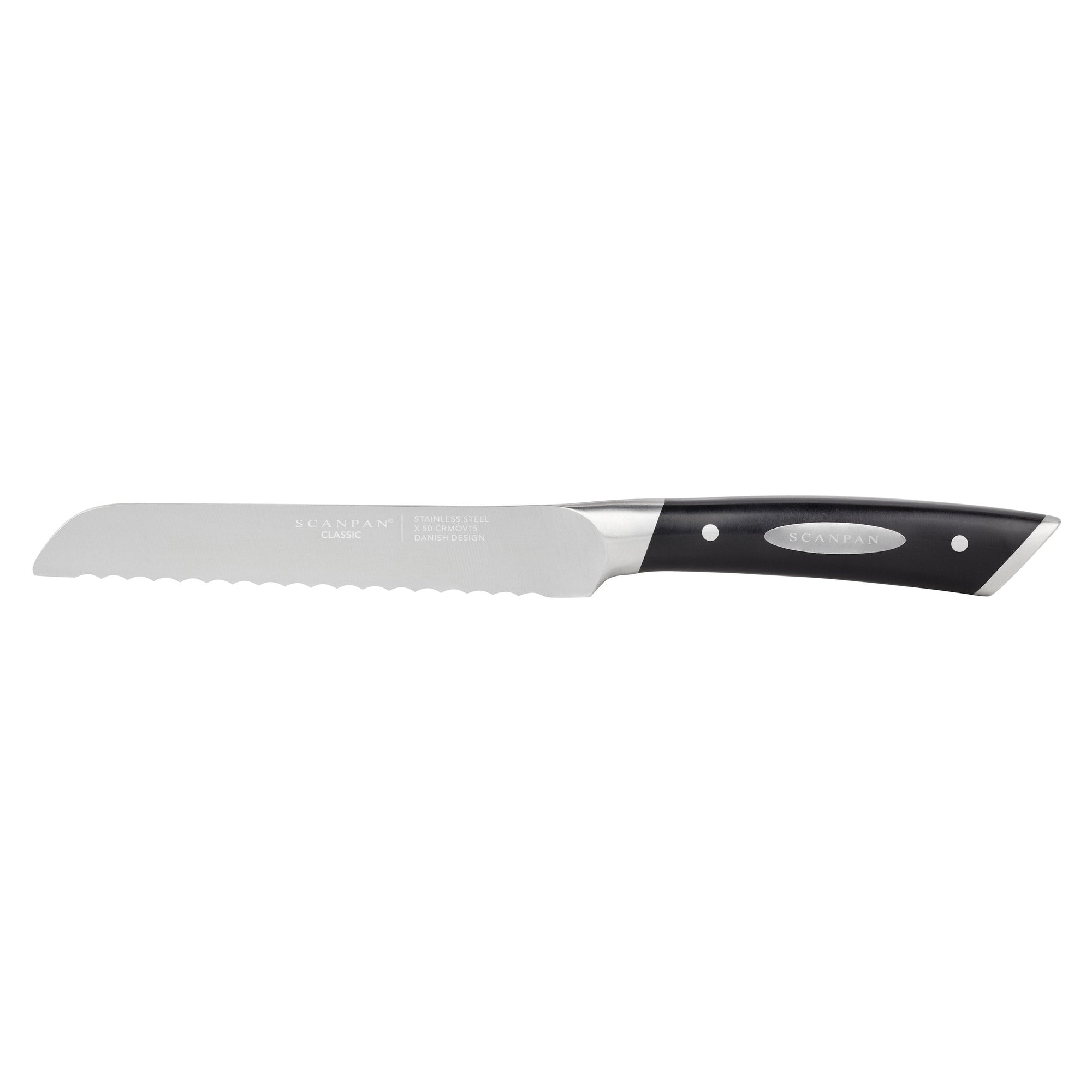 SCANPAN Classic Knives - Baguette/Salami Knife 14cm - Simmer and Slice