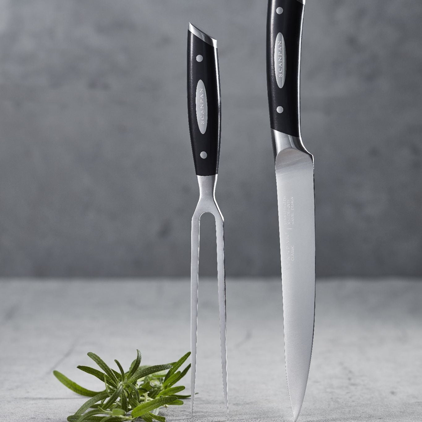 SCANPAN Classic Knives - Carving Set 2pc - Simmer and Slice