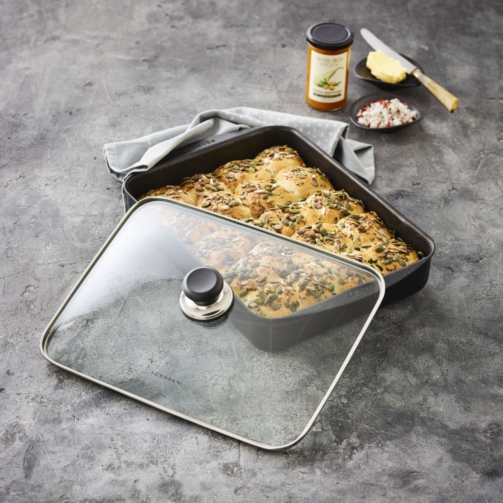 SCANPAN Classic Roasting Pan 34cm x 22cm 3.25l - Simmer and Slice