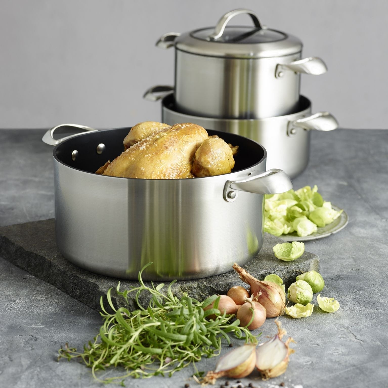 SCANPAN CTX Dutch Oven With Lid 26cm 6.5L - Simmer and Slice