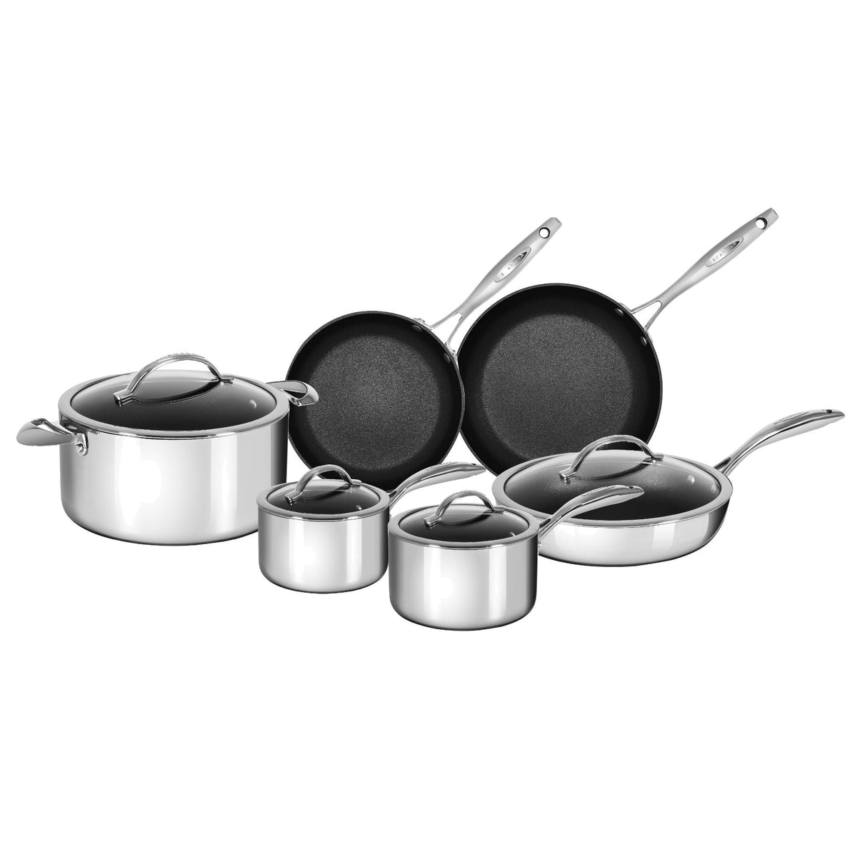 Scanpan Cookware Set SCANPAN HaptIQ 10 Piece Non Stick Cookware Set
