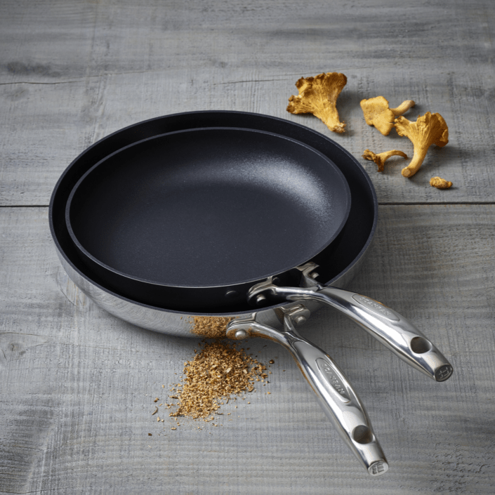 SCANPAN HaptIQ 2pc Frying Pan Set - Simmer and Slice