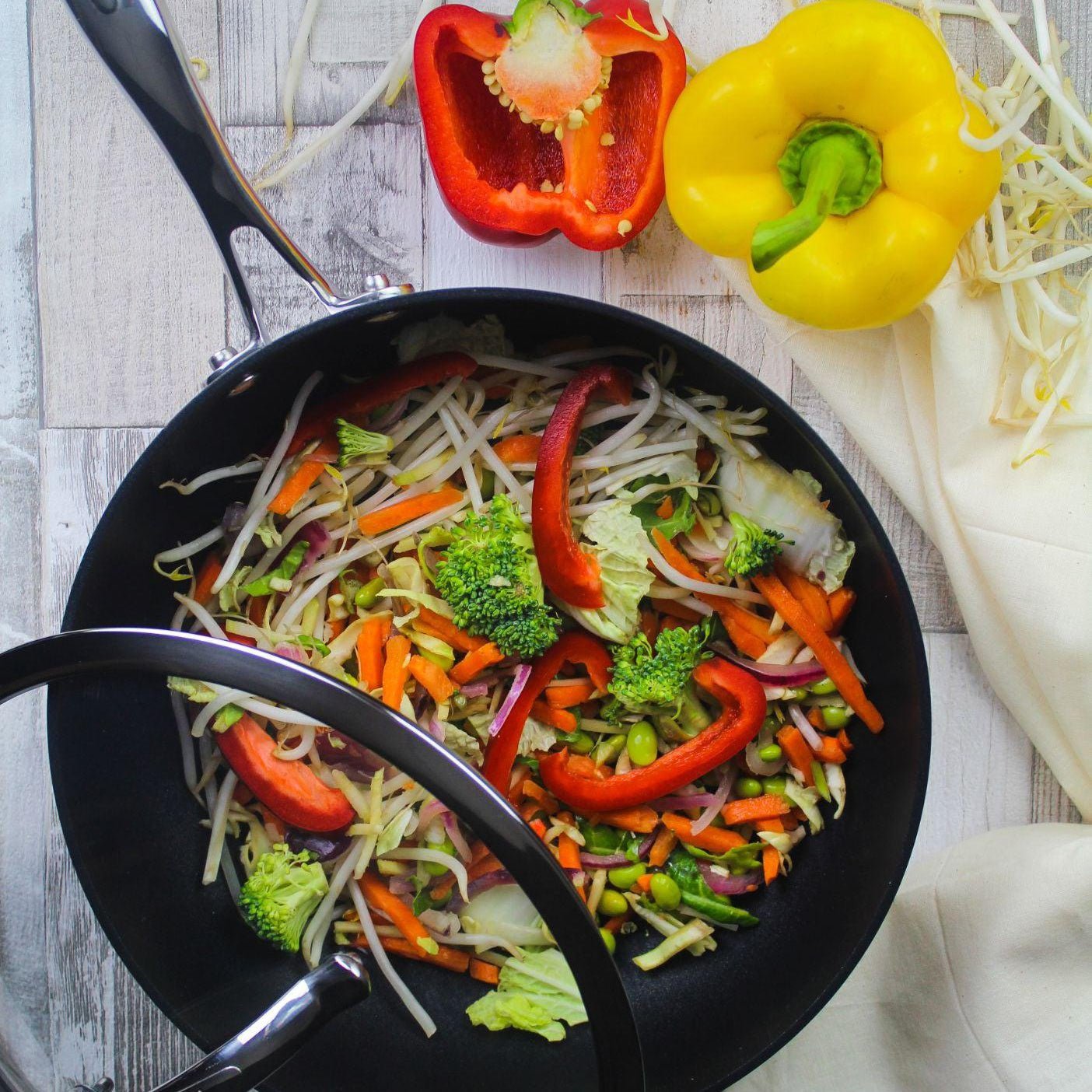 SCANPAN HaptIQ Deep Saute Pan With Lid 26cm - Simmer and Slice