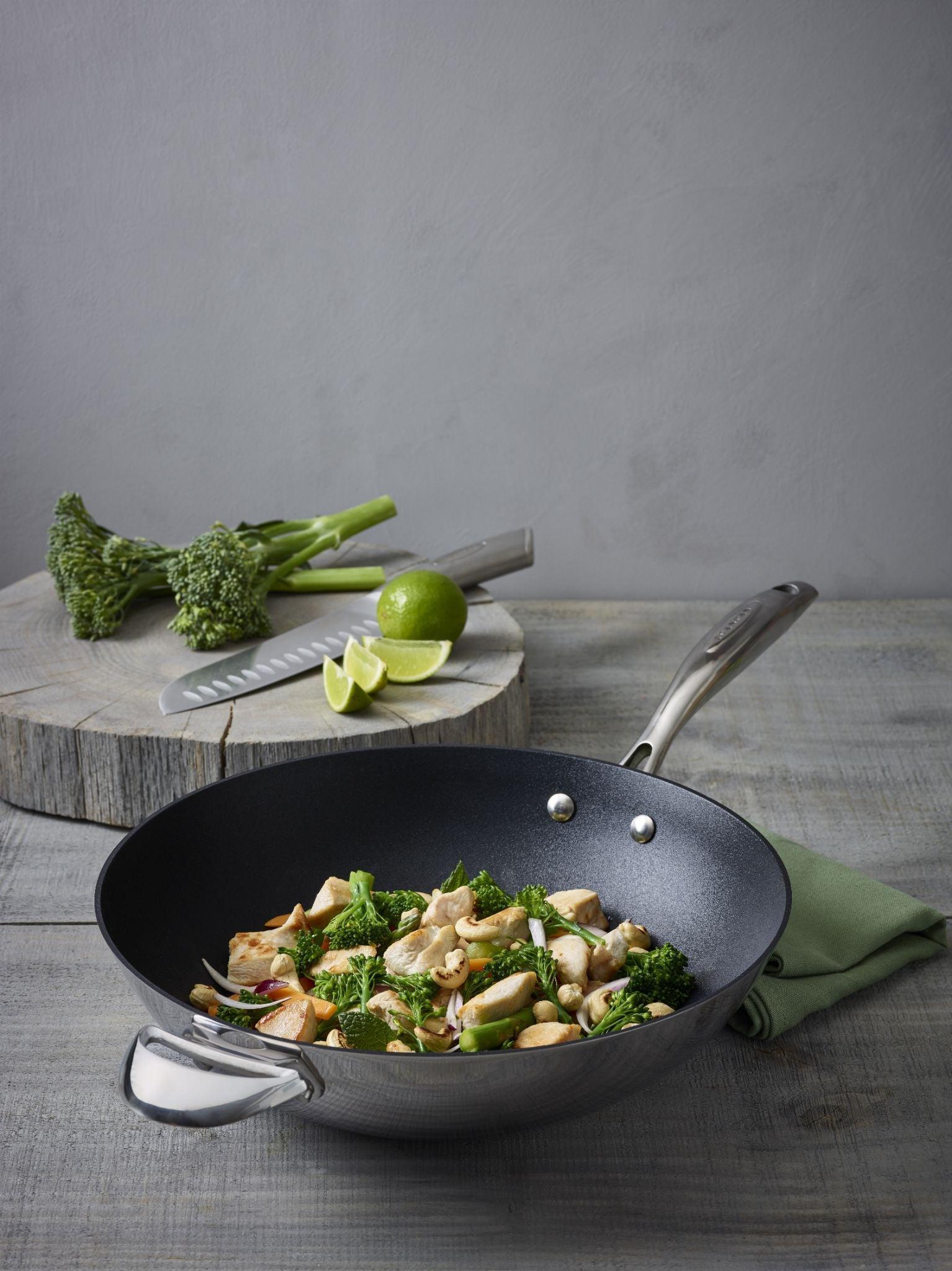 SCANPAN HaptIQ Wok 32cm - Simmer and Slice