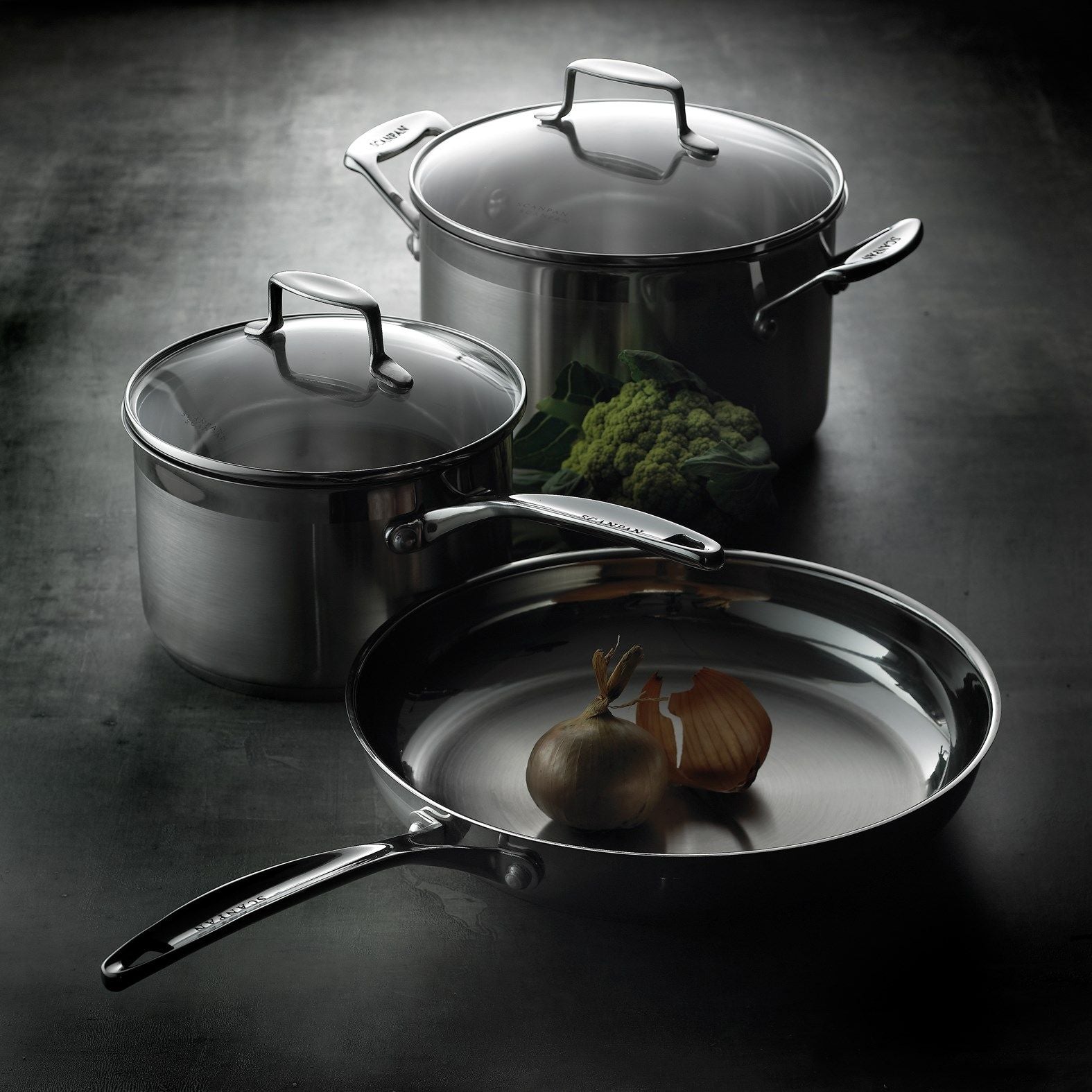 SCANPAN Impact Saucepan With Lid 14cm 1.2l - Simmer and Slice