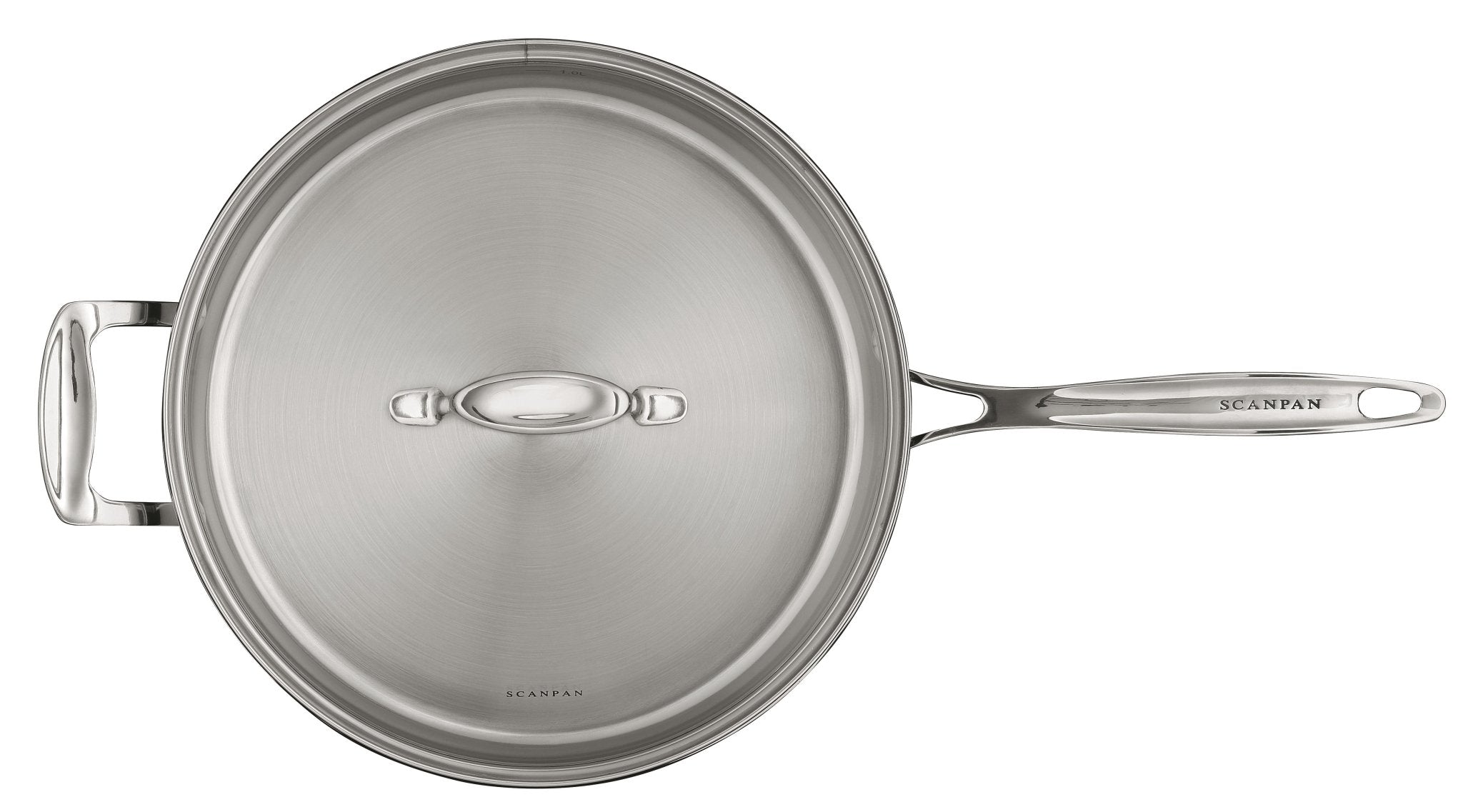 SCANPAN Impact Saute Pan With Lid 28cm - Simmer and Slice