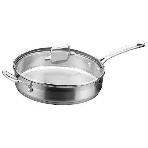 SCANPAN Impact Saute Pan With Lid 28cm - Simmer and Slice