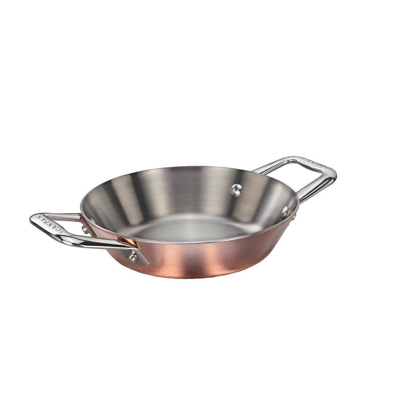 SCANPAN Maitre D Copper Paella Pan 16cm - Simmer and Slice