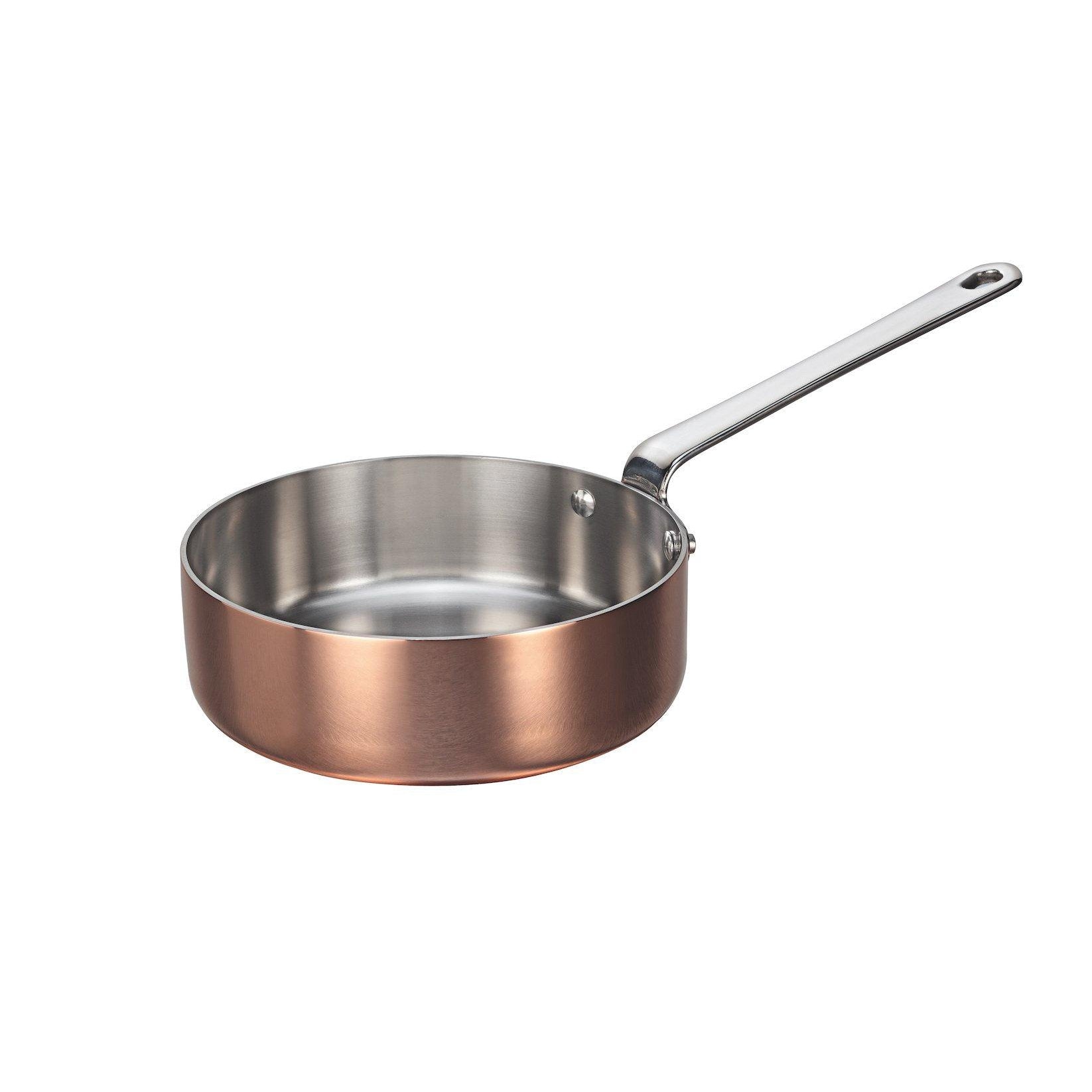 SCANPAN Maitre D Copper Saute Pan 16cm - Simmer and Slice