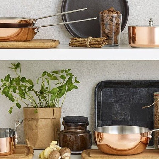 SCANPAN Maitre D Copper Sauteuse 20cm - Simmer and Slice