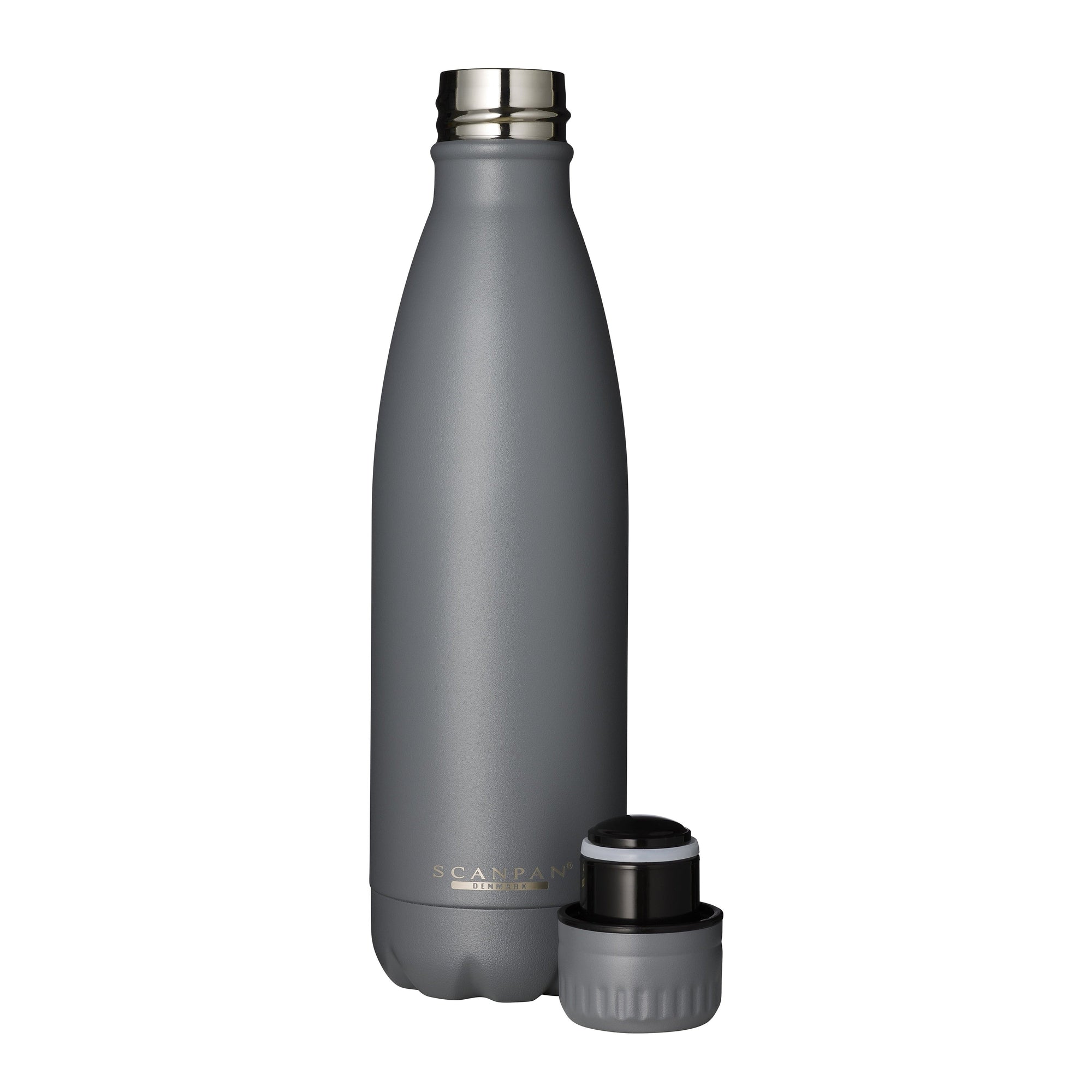 SCANPAN To Go 500ml Bottle - Pebble Grey - Simmer and Slice