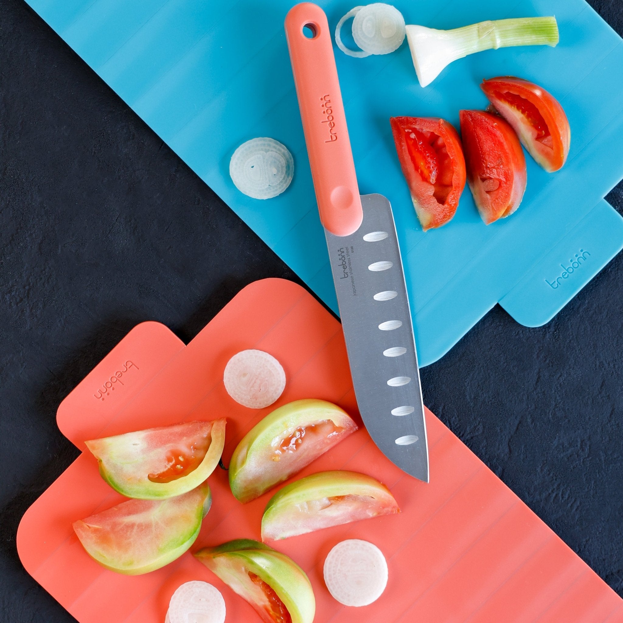 Trebonn Roll Cutting Board - Aquamarine - Simmer and Slice