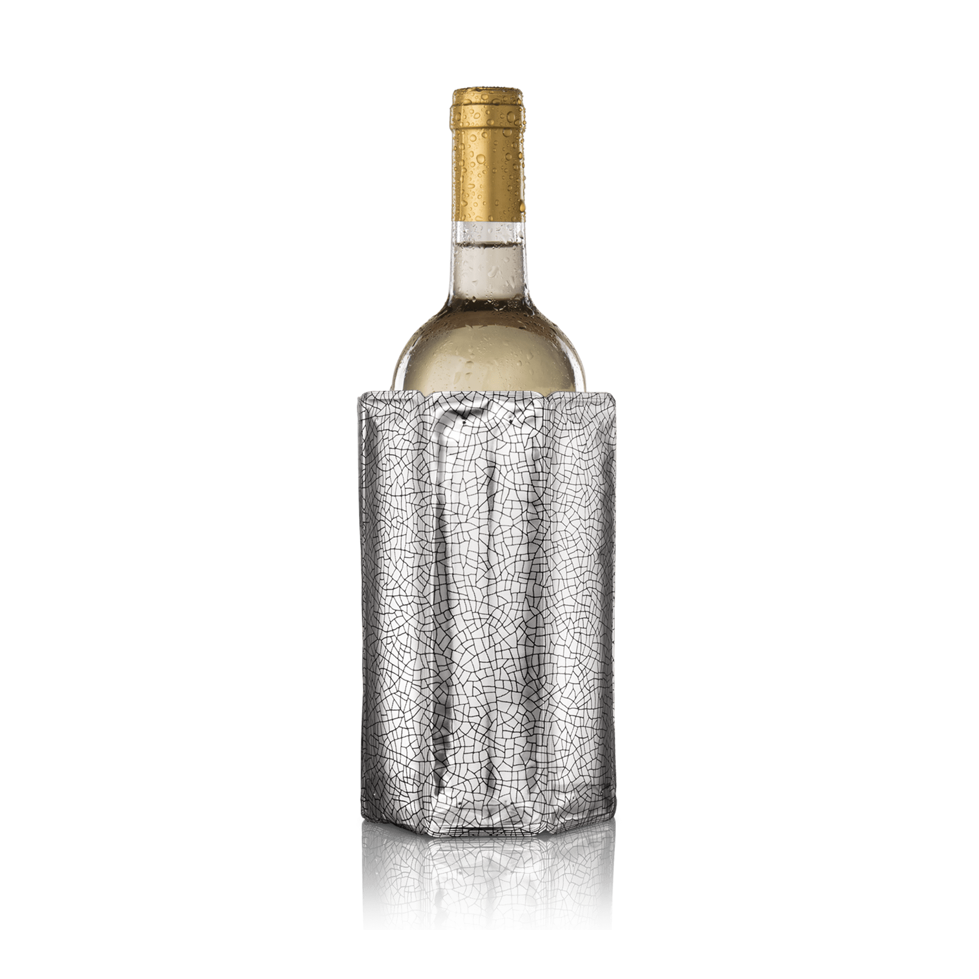 Vacu Vin Active Wine Cooler - Silver - Simmer and Slice