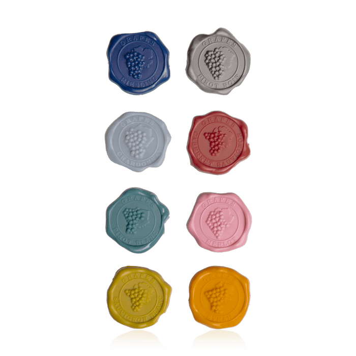 Vacu Vin Glass Markers Classic | Set of 8 - Simmer and Slice