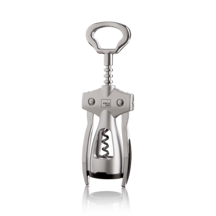 Vacu Vin Winged Corkscrew - Silver - Simmer and Slice