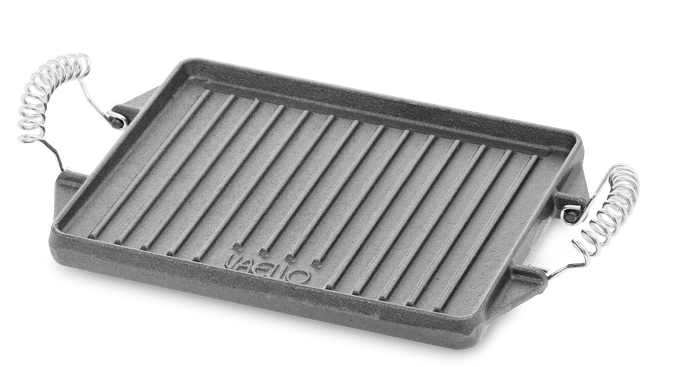 Vaello Cast Iron Griddle - Rectangular - 47cm x 27cm - Simmer and Slice
